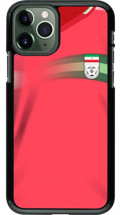 Coque iPhone 11 Pro - Maillot de football Iran 2022 personnalisable