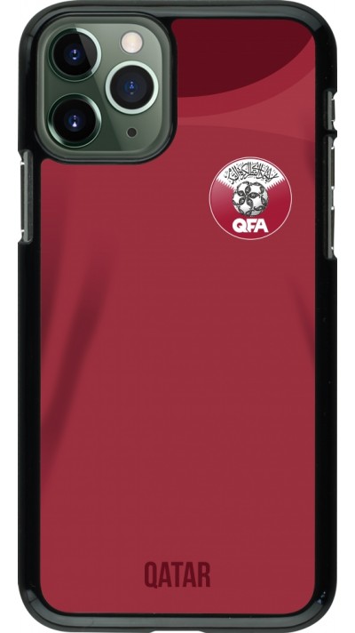 iPhone 11 Pro Case Hülle - Katar 2022 personalisierbares Fussballtrikot