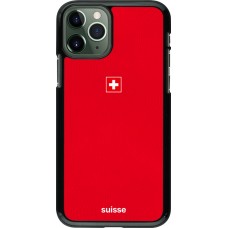 iPhone 11 Pro Case Hülle - Schweiz 2026 personalisierbares Fussballtrikot