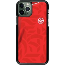 iPhone 11 Pro Case Hülle - Tunesien 2022 personalisierbares Fussballtrikot