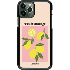 Coque iPhone 11 Pro - Fruit market lemons 2026