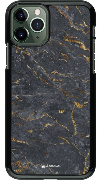 Coque iPhone 11 Pro - Grey Gold Marble
