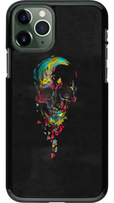 iPhone 11 Pro Case Hülle - Halloween 22 colored skull