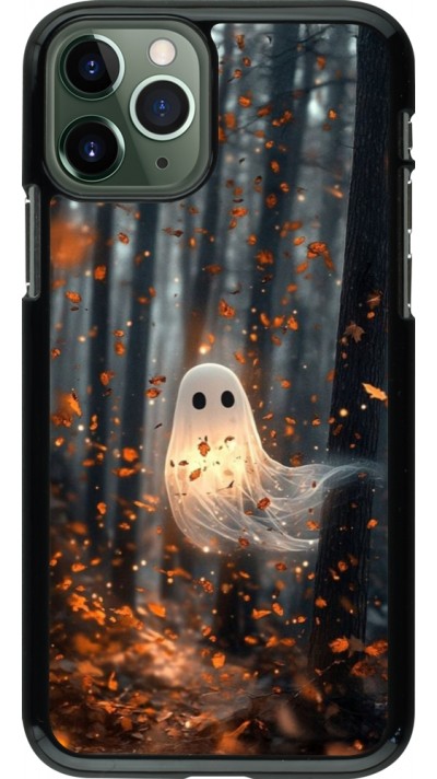 iPhone 11 Pro Case Hülle - Halloween 2025 Ghost in the forest