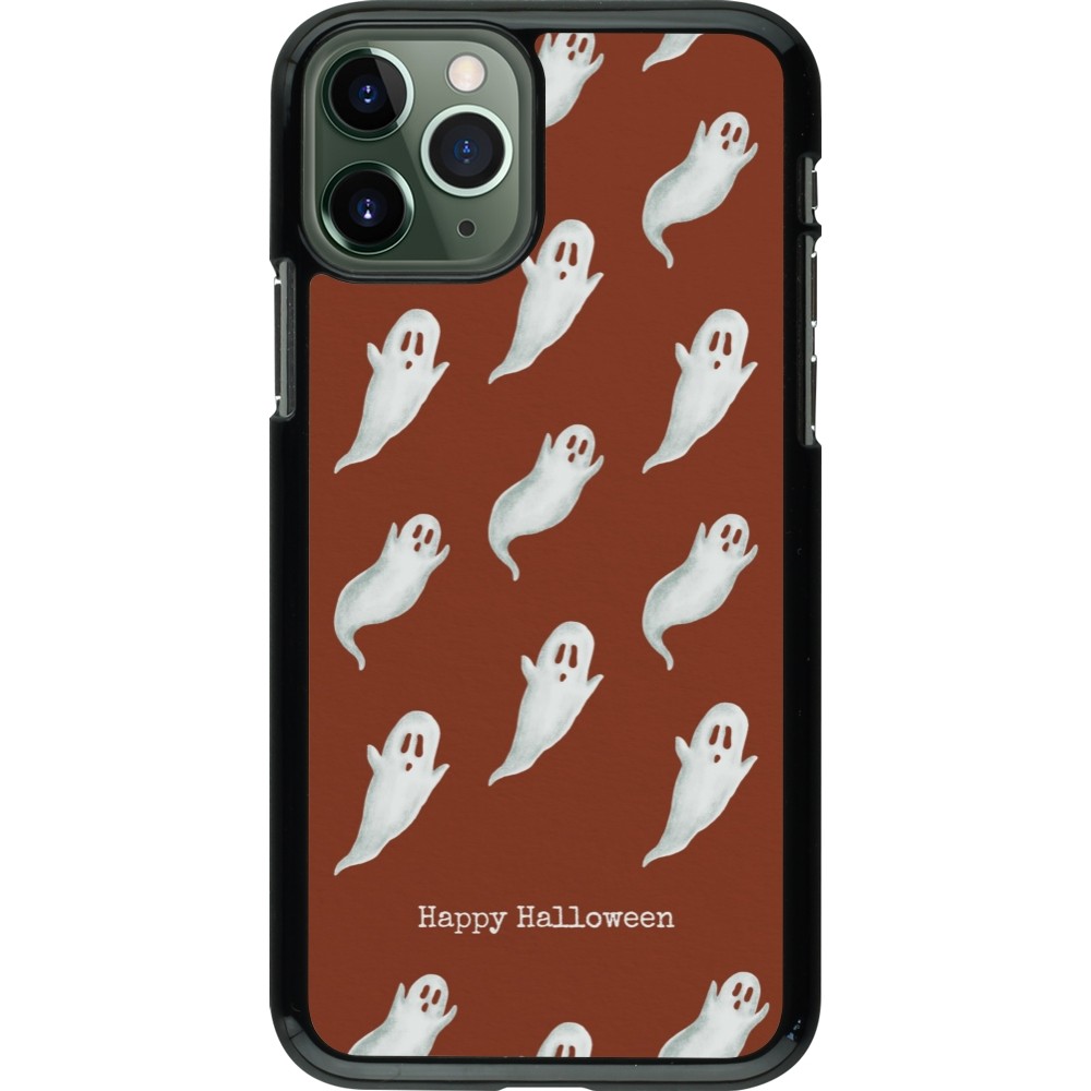 iPhone 11 Pro Case Hülle - Halloween 2025 Pattern of ghosts