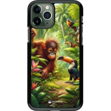 iPhone 11 Pro Case Hülle - Tropischer Dschungel Tayrona