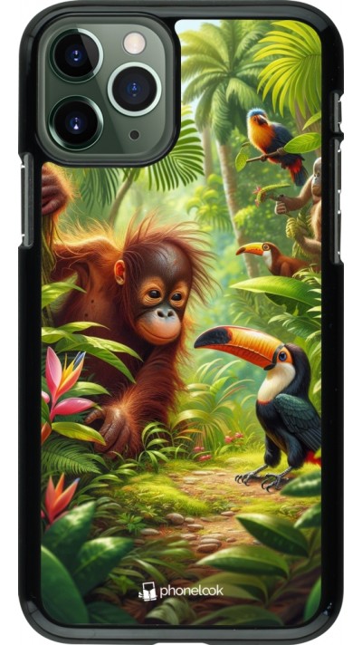iPhone 11 Pro Case Hülle - Tropischer Dschungel Tayrona