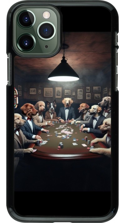 iPhone 11 Pro Case Hülle - Die Pokerhunde