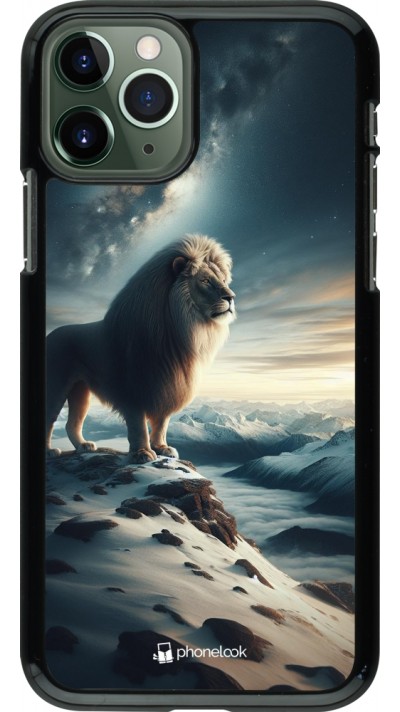 Coque iPhone 11 Pro - Le lion blanc