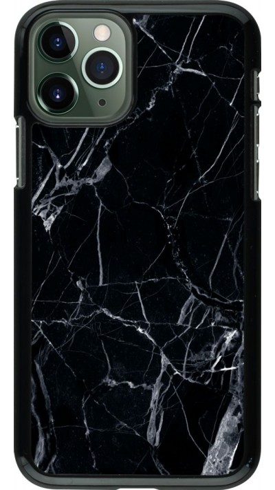 Coque iPhone 11 Pro - Marble Black 01