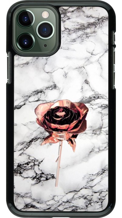 Hülle iPhone 11 Pro - Marble Rose Gold