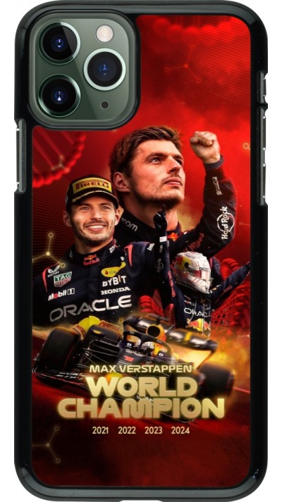 Coque iPhone 11 Pro - Max Verstappen Champion 2023