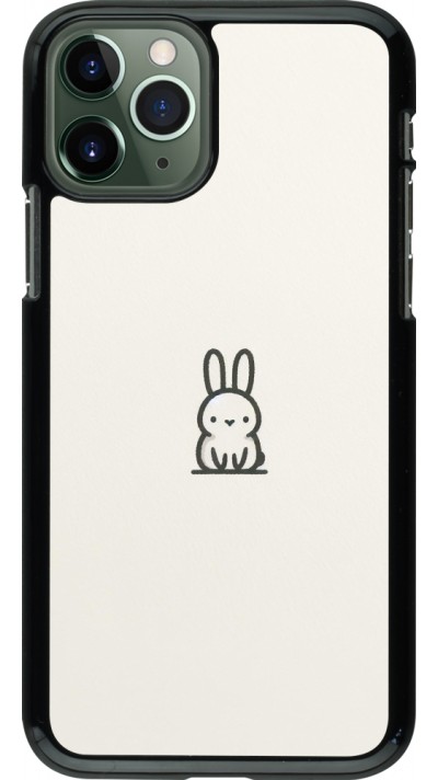 Coque iPhone 11 Pro - Minimal bunny cutie
