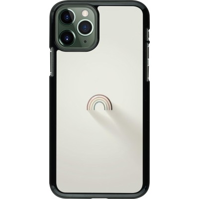iPhone 11 Pro Case Hülle - Mini Regenbogen Minimal