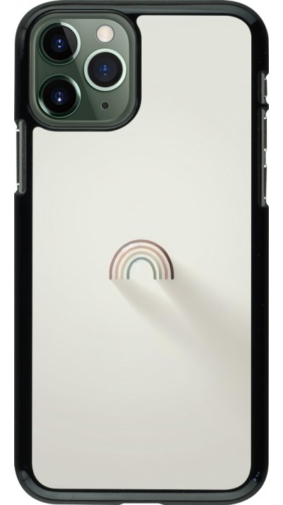 iPhone 11 Pro Case Hülle - Mini Regenbogen Minimal