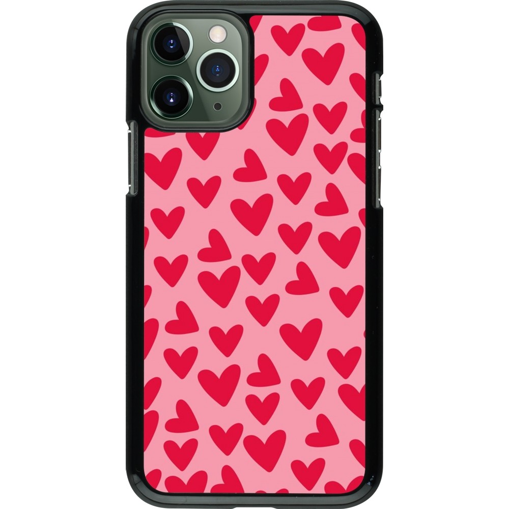 iPhone 11 Pro Case Hülle - Mom 2024 kleine Herzen