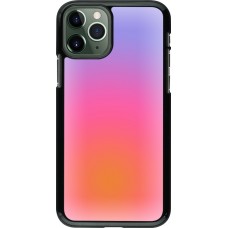 iPhone 11 Pro Case Hülle - Orange Pink Blue Gradient