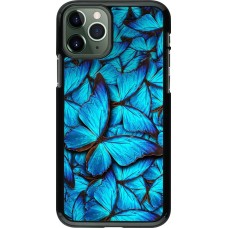 Hülle iPhone 11 Pro - Papillon - Bleu