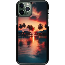Coque iPhone 11 Pro - Paradis Maldives