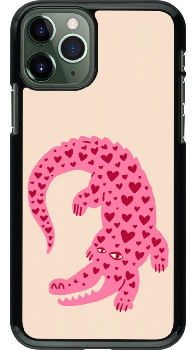 Coque iPhone 11 Pro - Pink crocodile 2026
