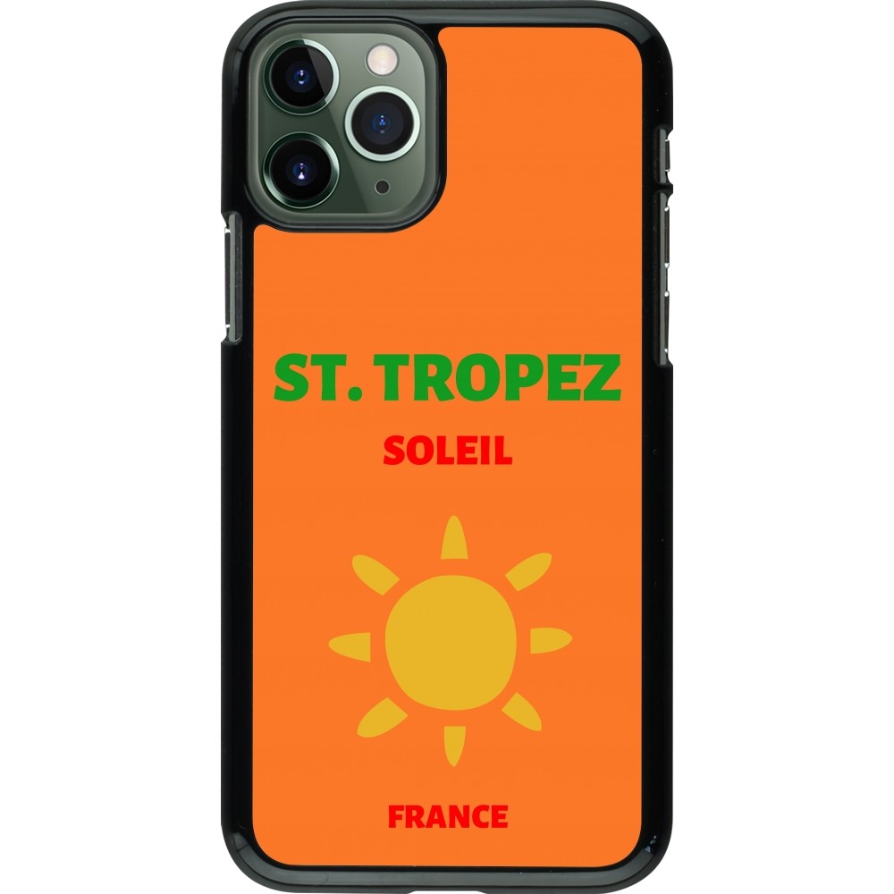 iPhone 11 Pro Case Hülle - Pop Summer Destination St-Tropez