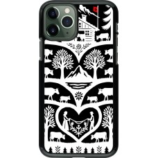 Coque iPhone 11 Pro - Poya Suisse 2 noir