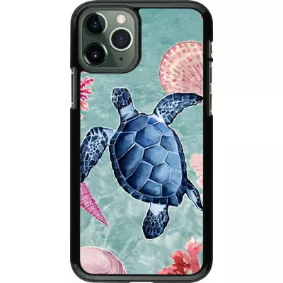 Coque iPhone 11 Pro - Preppy Turtle