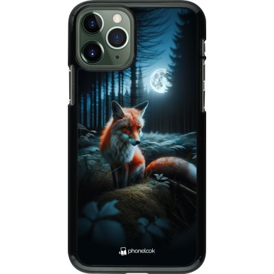 iPhone 11 Pro Case Hülle - Fuchs Mond Wald
