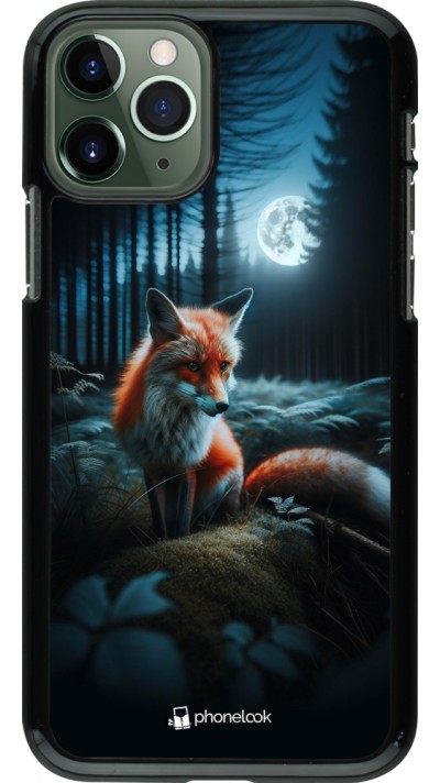 iPhone 11 Pro Case Hülle - Fuchs Mond Wald
