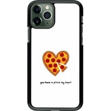 Coque iPhone 11 Pro - Saint Valentines Day 26 You have my pizza heart