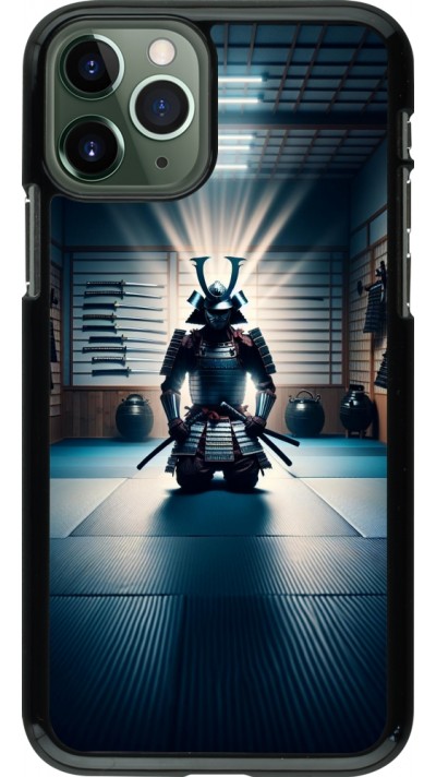 iPhone 11 Pro Case Hülle - Samurai im Gebet