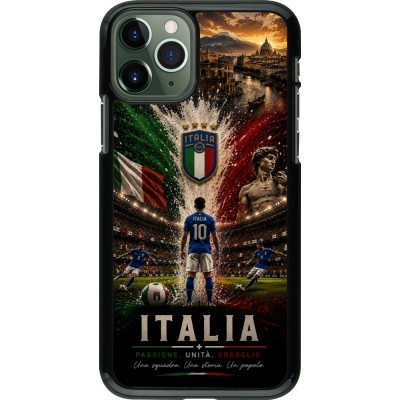iPhone 11 Pro Case Hülle - Fussball Italien splash 2026