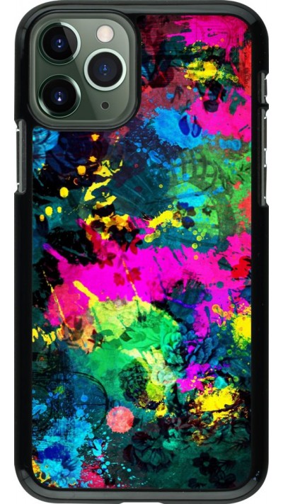 Coque iPhone 11 Pro - splash paint