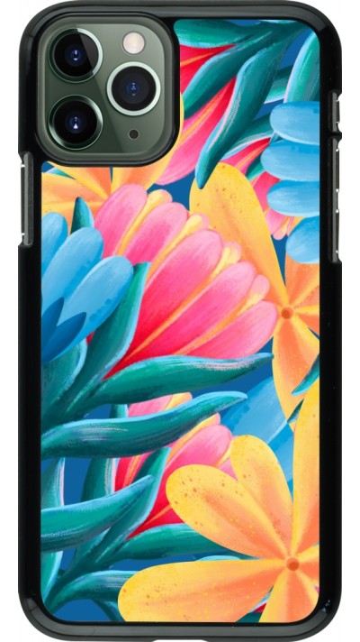 Coque iPhone 11 Pro - Spring 23 colorful flowers