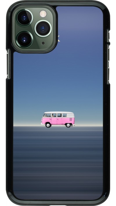 Coque iPhone 11 Pro - Spring 23 pink bus