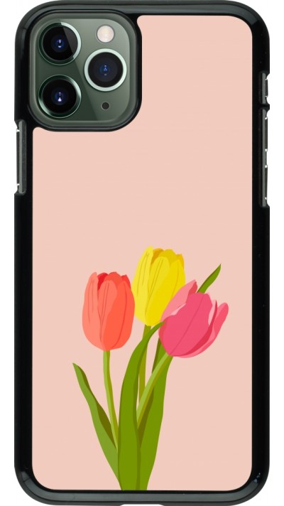 iPhone 11 Pro Case Hülle - Spring 23 tulip trio