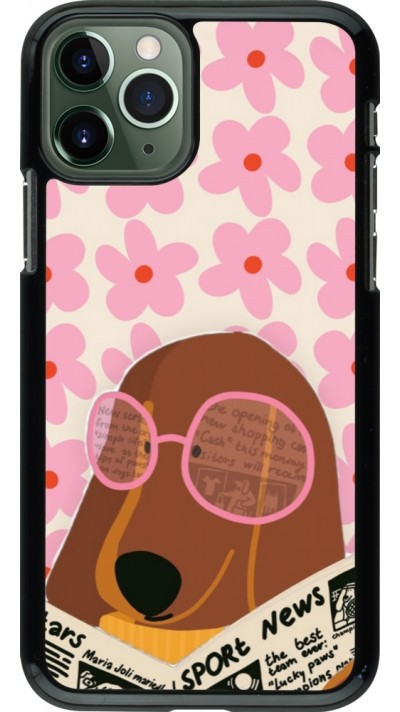 iPhone 11 Pro Case Hülle - Dog with newspaper Spring 2026