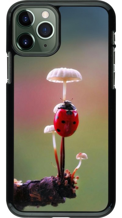iPhone 11 Pro Case Hülle - Ladybird on a mushroom Spring 2026