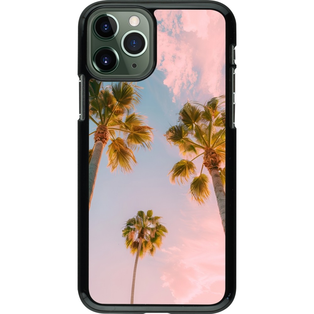 Coque iPhone 11 Pro - Summer 2025 Palmiers