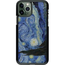 Coque iPhone 11 Pro - Tableau art - La Nuit étoilée - Van Gogh