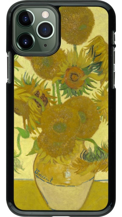 Coque iPhone 11 Pro - Tableau art - Les Tournesols - Van Gogh