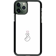 Coque iPhone 11 Pro - Valentine 2024 heart by Millennials