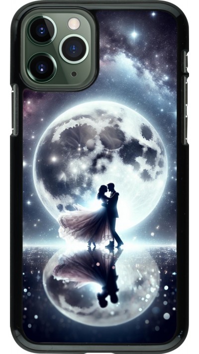 Coque iPhone 11 Pro - Valentine 2024 Love under the moon