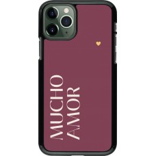 Coque iPhone 11 Pro - Valentine 2024 mucho amor rosado