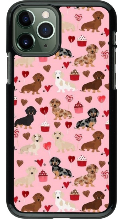 iPhone 11 Pro Case Hülle - Valentine 2024 puppy love