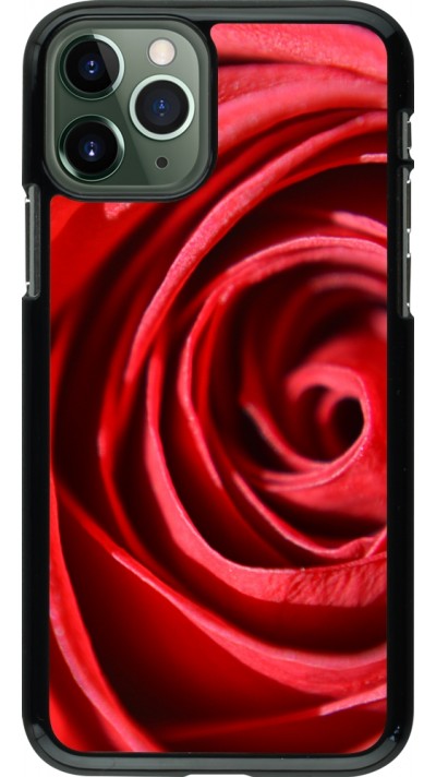 Coque iPhone 11 Pro - Valentine 2023 close up rose