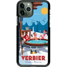 iPhone 11 Pro Case Hülle - Verbier Mountain Jacuzzi