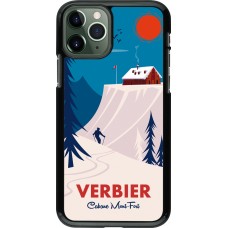 iPhone 11 Pro Case Hülle - Verbier Cabane Mont-Fort