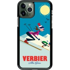 iPhone 11 Pro Case Hülle - Verbier Ski Downhill