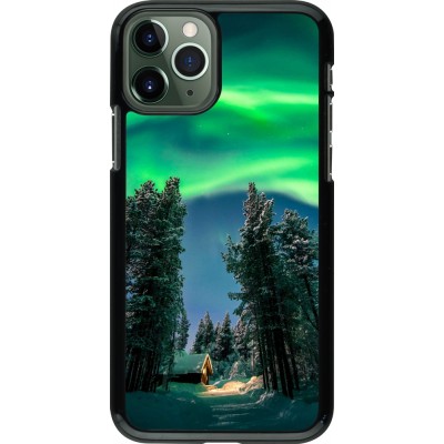 iPhone 11 Pro Case Hülle - Winter 22 Northern Lights
